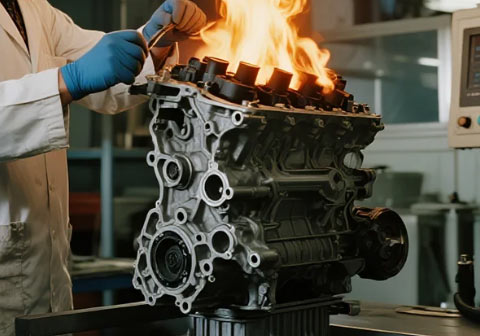 汽车发动机涂层