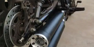 大功率摩托车排气管防腐涂层